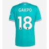 Camiseta Liverpool Cody Gakpo #18 Tercera Equipación Replica 2025-26 mangas cortas Camiseta Liverpool Cody Gakpo #18 Tercera Equipación Replica 2025-26 mangas cortas